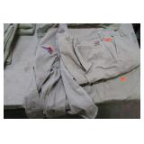 2 PAIR-- RED KAP WORK PANTS - 33"W & SHIRT - M