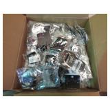 BOX OF PAPARAZZI COSTUME JEWELRY