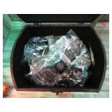 TRAVEL CASE AND PAPARAZZI COSTUME/ FASHION JEWELRY