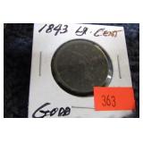 1843 LARGE CENT