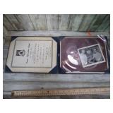CV-59 FORRESTAL PHOTO & CERTIFICATE