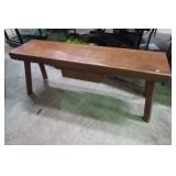 PINE BENCH