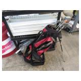 GOLF CLUBS & BAG