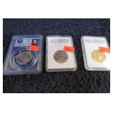 WASHINGTON & JEFFERSON $1 COINS