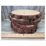 LIVE EDGE PINE CRAFT SLICES