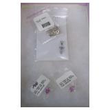 STERLING SILVER NECKLACE & PENDANTS W/ STONES
