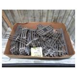MARX SILVER TIE MODEL TRAIN TRACKS