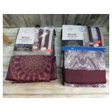 2- 2 PKS 84" ROOM DARKENING CURTAINS