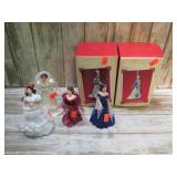HALLMARK, ETC SCARLET OHARA, ETC ORNAMENTS