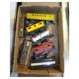 MARX MODEL TRAIN TIN CARS