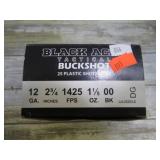 24- 12ga 2 3/4" 00 BUCK SHOTGUN SHELLS