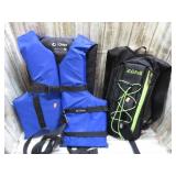 HYDRATION PACK & LIFE VEST
