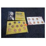 1982 PENNY SET & LINCOLN PENNY DESIGN SET