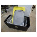 STORAGE TUBS & LIDS