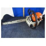 STIHL MS170 CHAINSAW -- RUNS