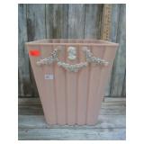 HOLLYWOOD REGENCY STYLE TRASH CAN
