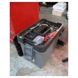 CADDY W/ ASSORTED TOOLS