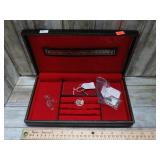 DRESSER BOX & STERLING SILVER