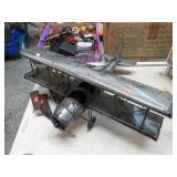 METAL BI-PLANE AIR PLANE DECOR