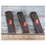 2-- 9mm MILITARY PISTOL MAGAZINES