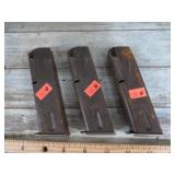3-- 9mm MILITARY PISTOL MAGAZINES