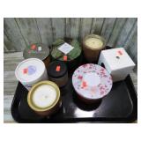 ASSORTED SCENTED CANDLES