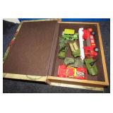 DIECAST VEHICLES & BOOK BOX