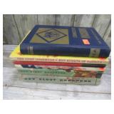 ASSORTED BOY SCOUT BOOKS