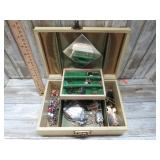 JEWELRY BOX & CONTENTS
