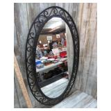 OVAL WALL MIRROR