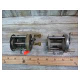 SHAKESPEARE TRIUMPH 1958 & PFLUEGER TRUMP REELS