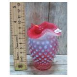 SMALL FENTON HOBNAIL VASE