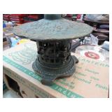 PAIR-- CAST IRON GARDEN LANTERNS