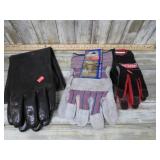 3 PAIR-- WORK GLOVES