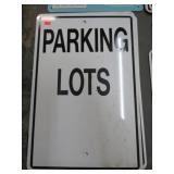 2-- PARKING LOTS SIGNS