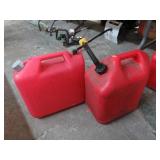 2-- 5gal GAS JUGS