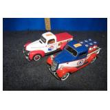 2-- DIECAST PICK-UP TRUCKS