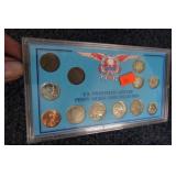 U.S. 20th CENTURY PENNY, NICKEL, DIME COIN SET