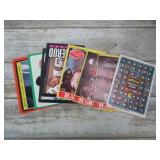 PACMAN, ROCKY II, ETC CARDS