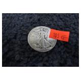 1940 WALKING LIBERTY HALF DOLLAR COIN