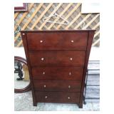 5 DRAWER CHEST OF DRAWERS