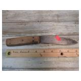 VINTAGE CARBON STEEL CARVING KNIFE