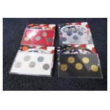4-- U.S. MINT STARTE QUARTER SETS