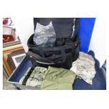 TACTICAL RANGE BAG & CAMO SHIRT -- XL