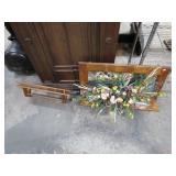 WALL MIRROR / HAT RACK & SHELF / TOWEL BAR