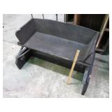 ORGINAL HORSE BUGGY / WAGON SEAT ON STAND