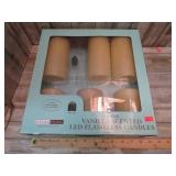 NEW-- 6pc SCENTED LED CANDLE SET