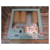 NEW-- 6pc SCENTED LED CANDLE SET