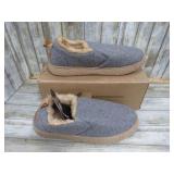 NEW PAIR-- SLIPPERS - 9-10