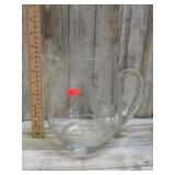 CUT GLASS PITCHER